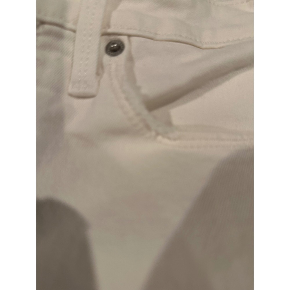 Universal Thread High Rise Straight Crop Cream Button Fly Distressed 2/26R - Picture 10 of 10